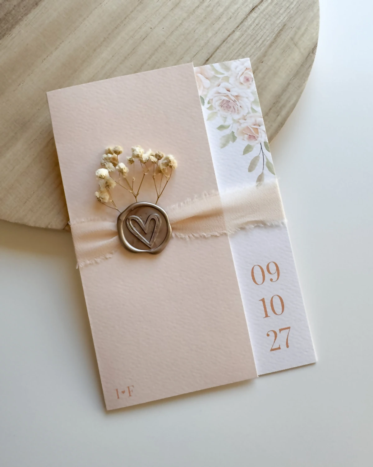Convite de casamento Camille